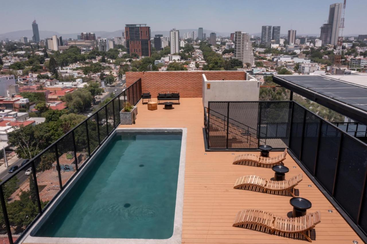 Tribeca Flat Witgdl Aparthotel Guadalajara Exterior foto